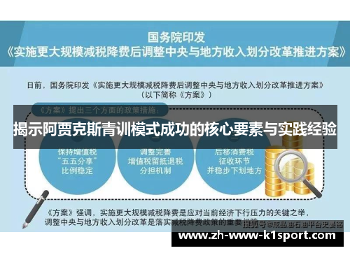 揭示阿贾克斯青训模式成功的核心要素与实践经验